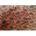 thumbnail image 4 of oneOone Cotton Silk Fabric Leaves & Floral Block Print Sewing Fabric BTY 42 Inch Wide, 4 of 4