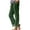 Army Green, variant on Women's Straight Leg Cotton Linen Pants, High Waist Casual Trousers with Side Pockets, Summer Breathable Loose Fit Pants for Daily Wear, Beach and Lounge Khaki XXXL