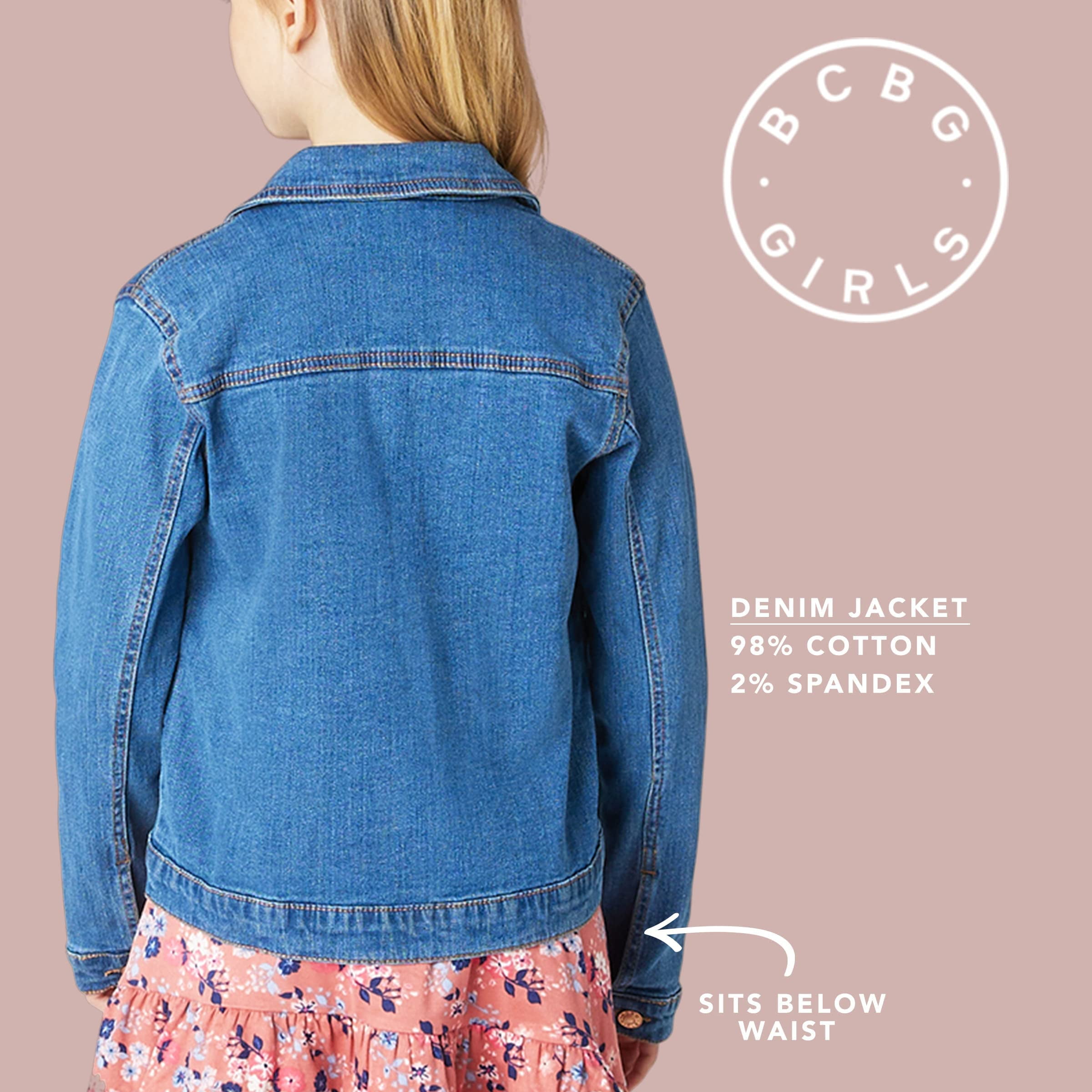 YJBQ Kids Girls Denim Jackets Casual outfit Button India  Ubuy