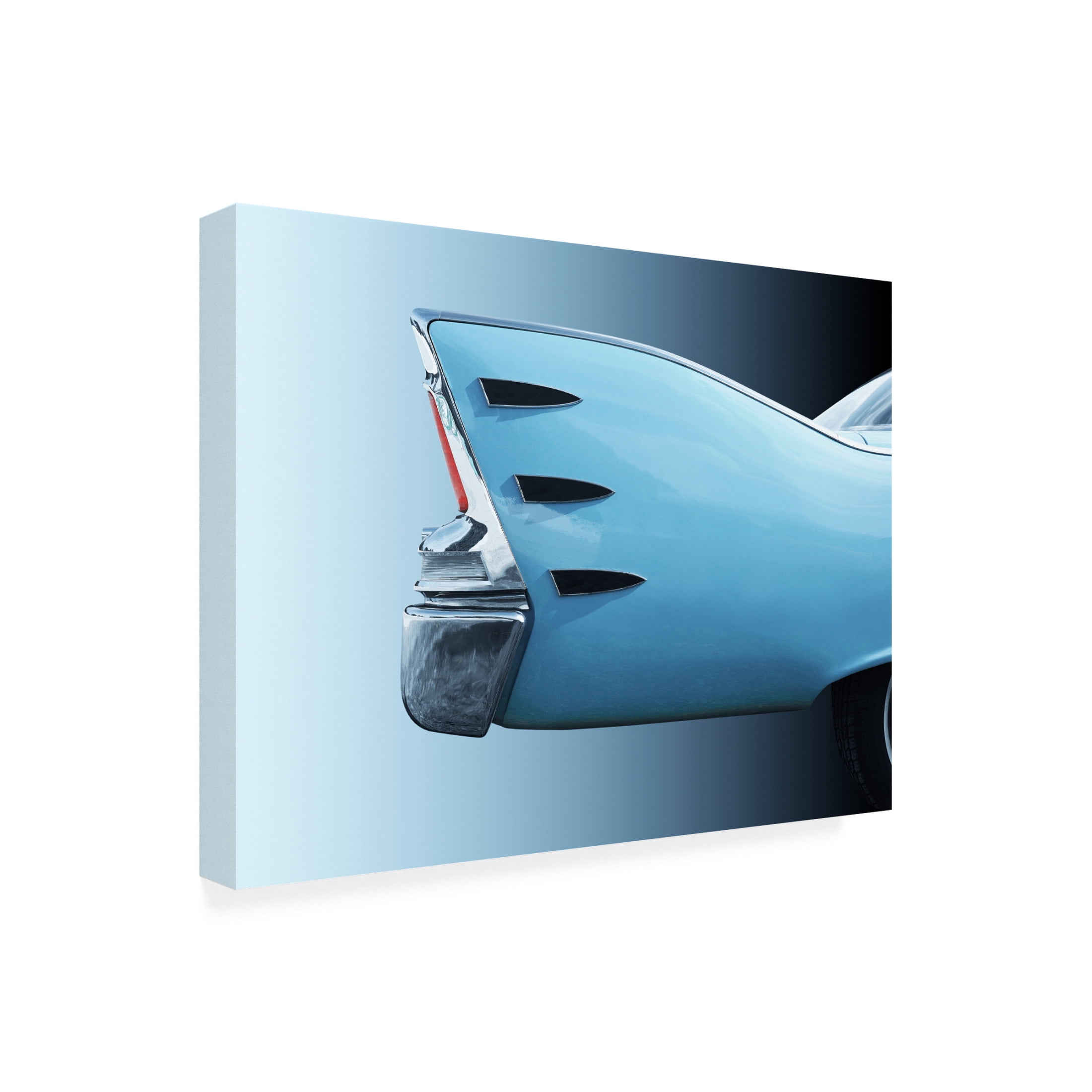 Trademark Fine Art Beate Gube American classic car Belvedere 1960 Tail fin Canvas Wall Art