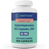 WELMATE Allergy Medicine - Antihistamine 50mg| Diphenhydramine HCI Capsules 1000 ct