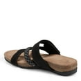 thumbnail image 4 of Earth Origins Womens Ossi Slide-On Sandals for Casual, Arch Support, and Everyday - Black - 7.5, 4 of 6