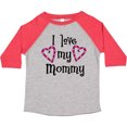 thumbnail image 3 of Inktastic I Love My Mommy Hearts Boys or Girls Toddler T-Shirt, 3 of 5