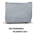 thumbnail image 2 of Portable Dustproof Anti-UV Anti Wear 210D Oxford Cloth Outdoor Mobile Small Generator protective cover Generator Cover 78X60X60CM, 2 of 8