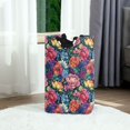 thumbnail image 6 of Yayeee Freestanding Laundry Hamper with Handle Collapsible Large Storage Basket for Clothes, Ethereal Floral Harmony, 6 of 7