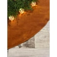 thumbnail image 2 of New Era Creation Golden tree skirt, Christmas tree skirt, Monochrome tree skirt, velvet tree skirt Christmas Event Tree Skirt Holiday Party House Gifts, 2 of 4