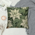 thumbnail image 2 of GOSMITH Cushion Pillow Cover Botanical Sage Green Leaves Floral Art Pattern Cushion Case Outdoor Home Decoration Watercolor Eucalyptus Seasonal Green Plant Leaf Pillowcase Cover Cushion Case, 2 of 5