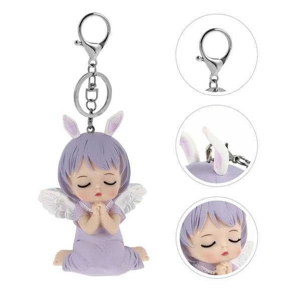 Raindrops Angel Doll Bag Pendant Adorable Keychain Keyring Handbag Pendant Hanging Charm