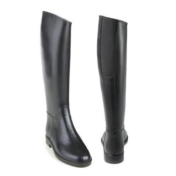 EQUISTAR Equiessentials Cadet Flex Kids Youth Tall Riding Boots Rubber Black