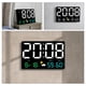 thumbnail image 5 of Reloj de pared digital LED con pantalla grande y termómetro para sala de estar u oficina, 5 of 7