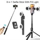 thumbnail image 5 of Trípode para Selfies con Luz, 169 cm de , Portátil, Inalámbrico, con Control Remoto, para Teléfono Móvil de Viaje, Soporte para Teléfono, B, 5 of 5