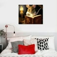 thumbnail image 5 of PIKWEEK Mouse Reading Book, Wall Decor Sticker Decal, Kids Room, Classroom, Home, Bedroom, Bookcase, Book Lover, of Mice and Men, Children, Adorable, (Mouse Reading Book), 5 of 5