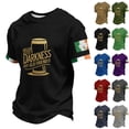 thumbnail image 3 of Hello Darkness My Old Friend Graphic T-Shirt Men's Casual Crew Neck Short Sleeve Tee, 3 of 3