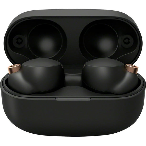 オーディオ機器 ヘッドフォン Sony WF-1000XM4 Industry Leading Noise Canceling Truly Wireless Earbud  Headphones with Alexa Built-in, Black - (Open Box)