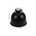 thumbnail image 2 of Reptiles Dome Lamp Shade: 5.5 inch Metal Reflective Cover for Basking Bulbs Heat Lamps - Light Fixture Gurad for Glass Terrariums Pet Habitats, 2 of 3