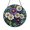 Acrylic 3.5 Inch, variant on Aster Flowers Stained Glass Suncatcher Window Hanging, Charming Botanical Floral Home Decor Gift