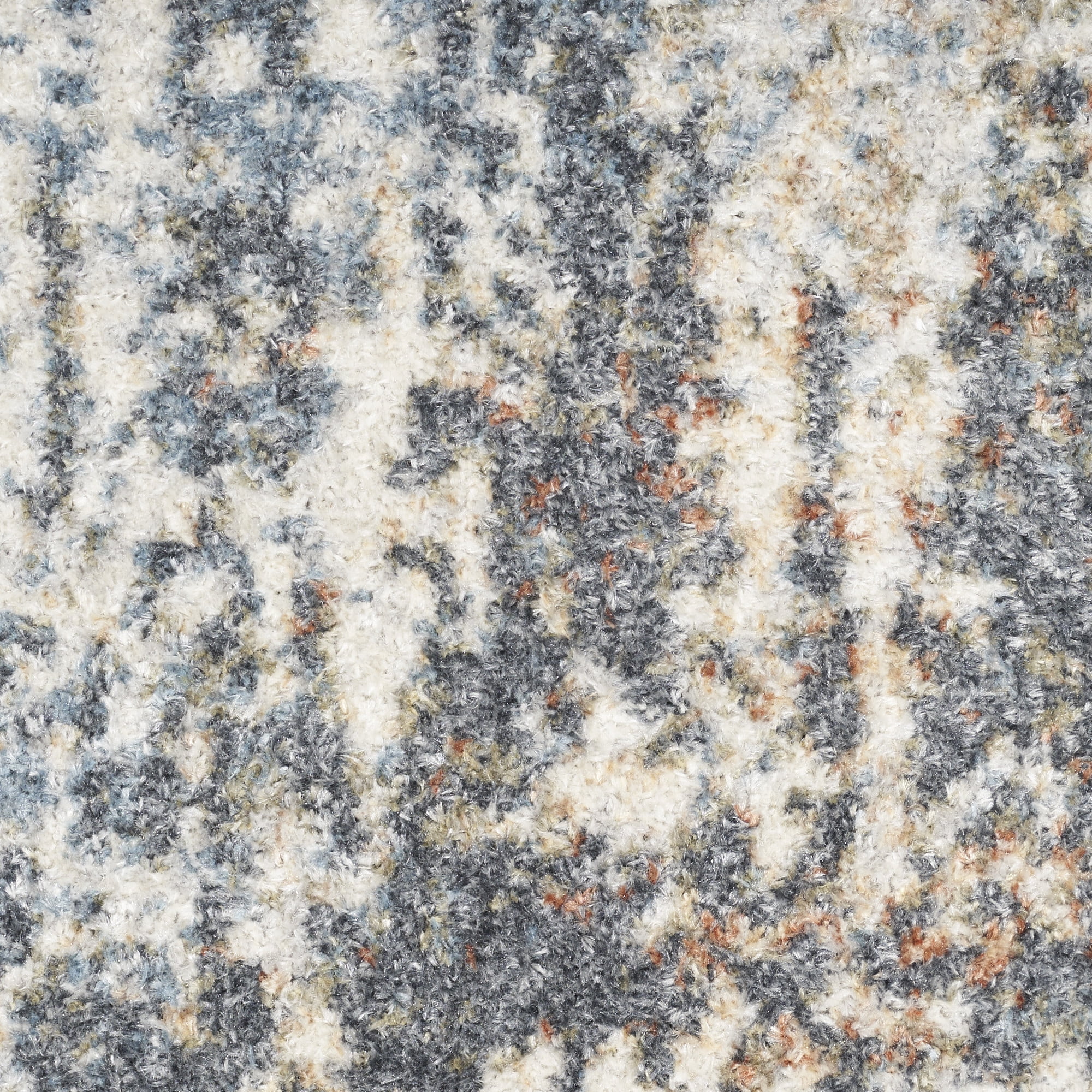 Nourison Astra Machine Washable Abstract Multicolor 6'7" x 9' Area Rug (7x9)