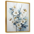 thumbnail image 2 of Designart "Dreamy White Dogwood Blossom" Dogwood Floater Framed Canvas Prints, 2 of 5