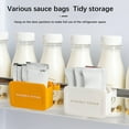 thumbnail image 4 of Xihbxyly Caja de Almacenamiento para Puerta Lateral de Refrigerador, Mini Organizador Colgante, Bolsa Compacta para Suministros de Oficina, Caja de Acabado Extraíble, Almacenamiento Versátil para Mos, 4 of 7