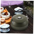 thumbnail image 5 of Khaki Outdoor Kettle Kitchen Kettle Professional Kettle Outdoor Accessories Kettle Stainless Steel Camping, 5 of 5