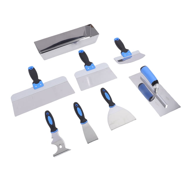 Putty Spatula Tool, Easy Cleaning Stainless Steel Plate Hand Drywall Scraper for Wall Crack Filling Repair