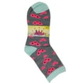 thumbnail image 5 of 12 Pairs Pack Kids Girls Colorful Creative Fun Novelty Design Crew Socks, 5 of 11