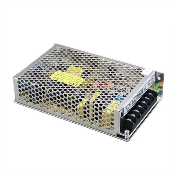 Power Supply for 2 Wire Video Intercom System - PS5-24V, DC Output: 24V, AC Input: 100-240V, 76.8W, DIN Rail Mount in Vented Metal Housing