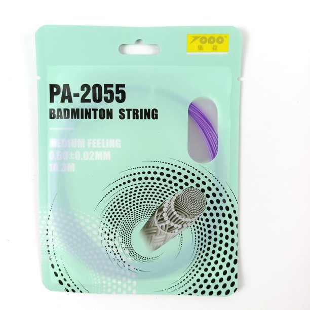 Línea de bádminton TOPO Jiyi PA-2055 Línea de bádminton de alta elasticidad y duradera Línea de raqueta de bádminton para equipos de sala de juego