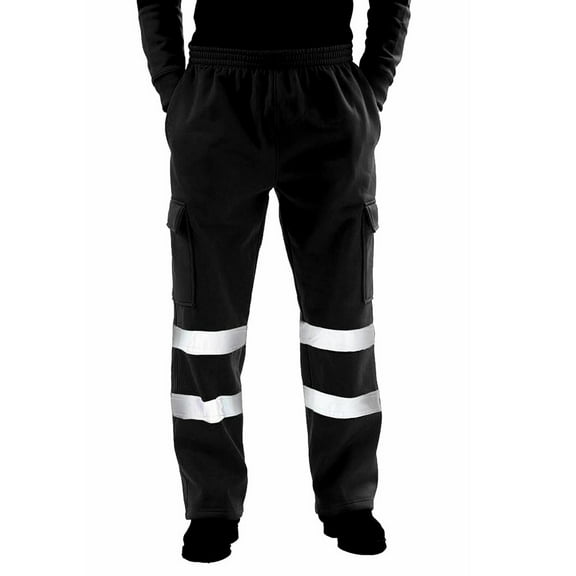 Vividxx Mens Pants Men Road Work High Visibility Overalls Casual Pocket Work Casual Trouser Pants Trousers Leisure