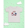 thumbnail image 3 of Happy 4Th Of July Gnomes T-Shirt Toddler -Image by Shutterstock,  3 Toddler, 3 of 4