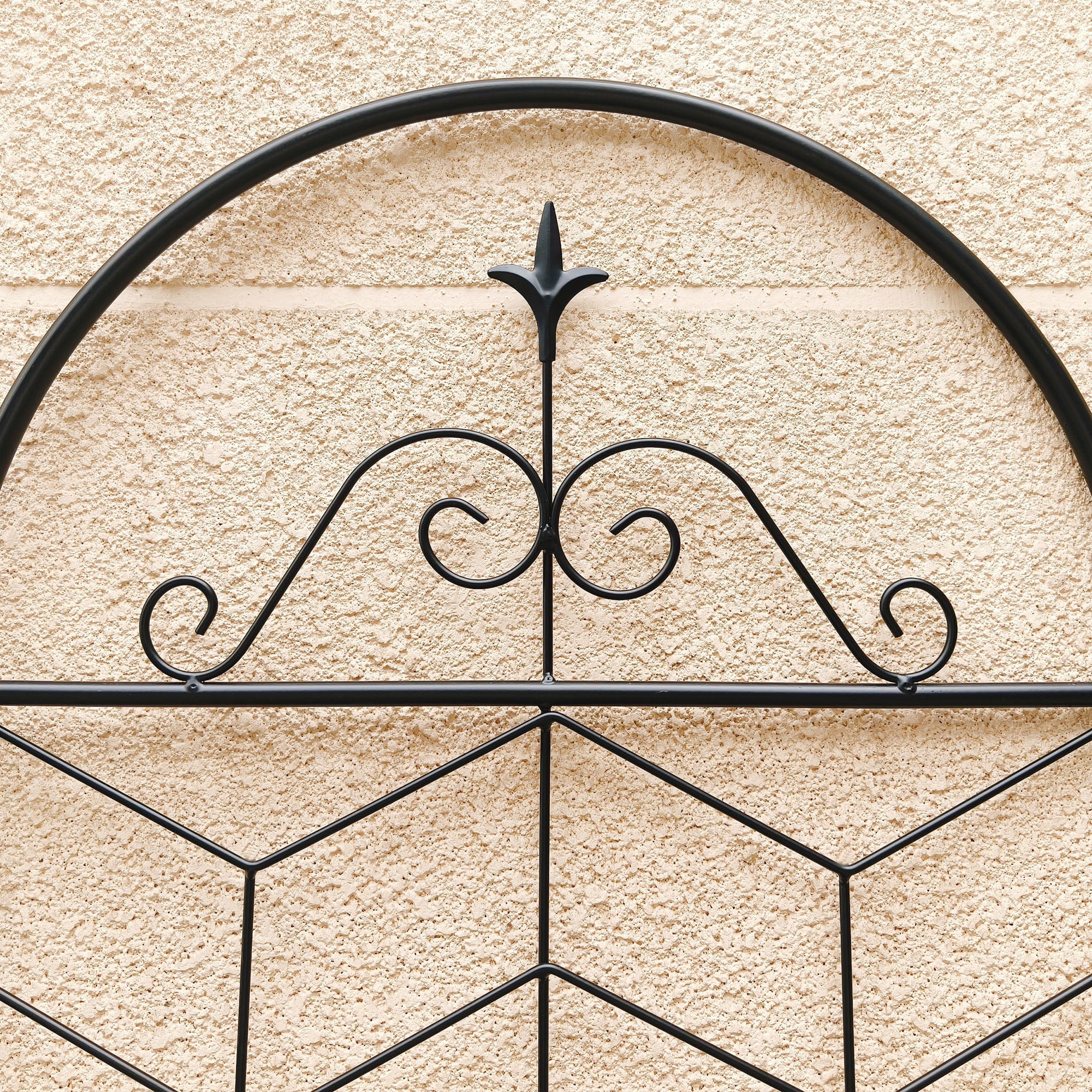 4 Pack 86" H Large Heavy Duty Garden Rustproof Iron Plant Trellis for Potted Plant Support Metal Climbing Rose Trellis Vine Vegetable Cucumber