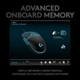 thumbnail image 4 of Pre-Owned Logitech G PRO Hero Wired Gaming Mouse, 12000 DPI, RGB Lightning, Ultra Lightweight, 6 Programmable Buttons, On-Board Memory, Compatible with PC/Mac - Black, 4 of 6