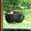 thumbnail image 4 of Lovely Cats Hammock Window Perch Winter Lounger Rest Bed Suction Cup Mounted Relaxing Bed for Small Cats Easy to Install, 4 of 8