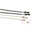 thumbnail image 7 of harmtty Faux Pearl Wear Resistance Eyeglass Chain Alloy Anti-lost Lightweight Sunglasses Chain Glass Accessories,Silver, 7 of 7