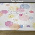thumbnail image 6 of Ambesonne Pastel Place Mats Set of 4, Watercolor Drops, Standard Size, Multicolor, 6 of 6