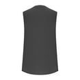 thumbnail image 5 of Mittory Women's Chiffon V Neck Sleeveless Blouse Tops Office Work Shirts, 5 of 6