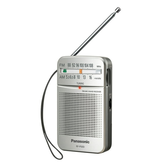 Panasonic Portable Pocket AM/FM Radio, RF-P50