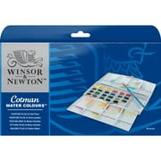 Winsor & Newton Cotman Watercolor - Painting PLUS 24 Half Pan Set