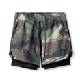 thumbnail image 1 of Honganda Fitness Basketball Shorts, Double Layer Lightweight Leggings, 1 of 5