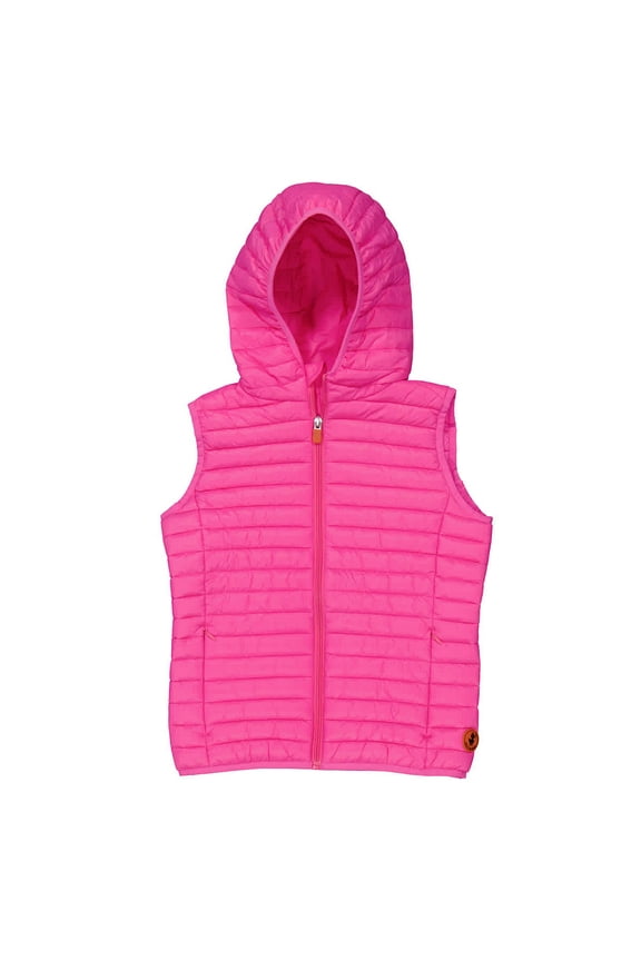 Kids Giga Cupid Hooded Puffer Vest, Size 6Y