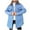 Sky Blue, variant on IROINNID Women's Mid-Length Anorak Jacket Coat Solid Color Long Sleeve Warm Hoodless Jacket Slim Winter Outwear Coats, Army Green