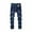 8# Blue, variant on Ingzy Boys' Ripped Slim Fit Jeans, Teen Boys' All-Season Denim Pants with Pockets and Zipper