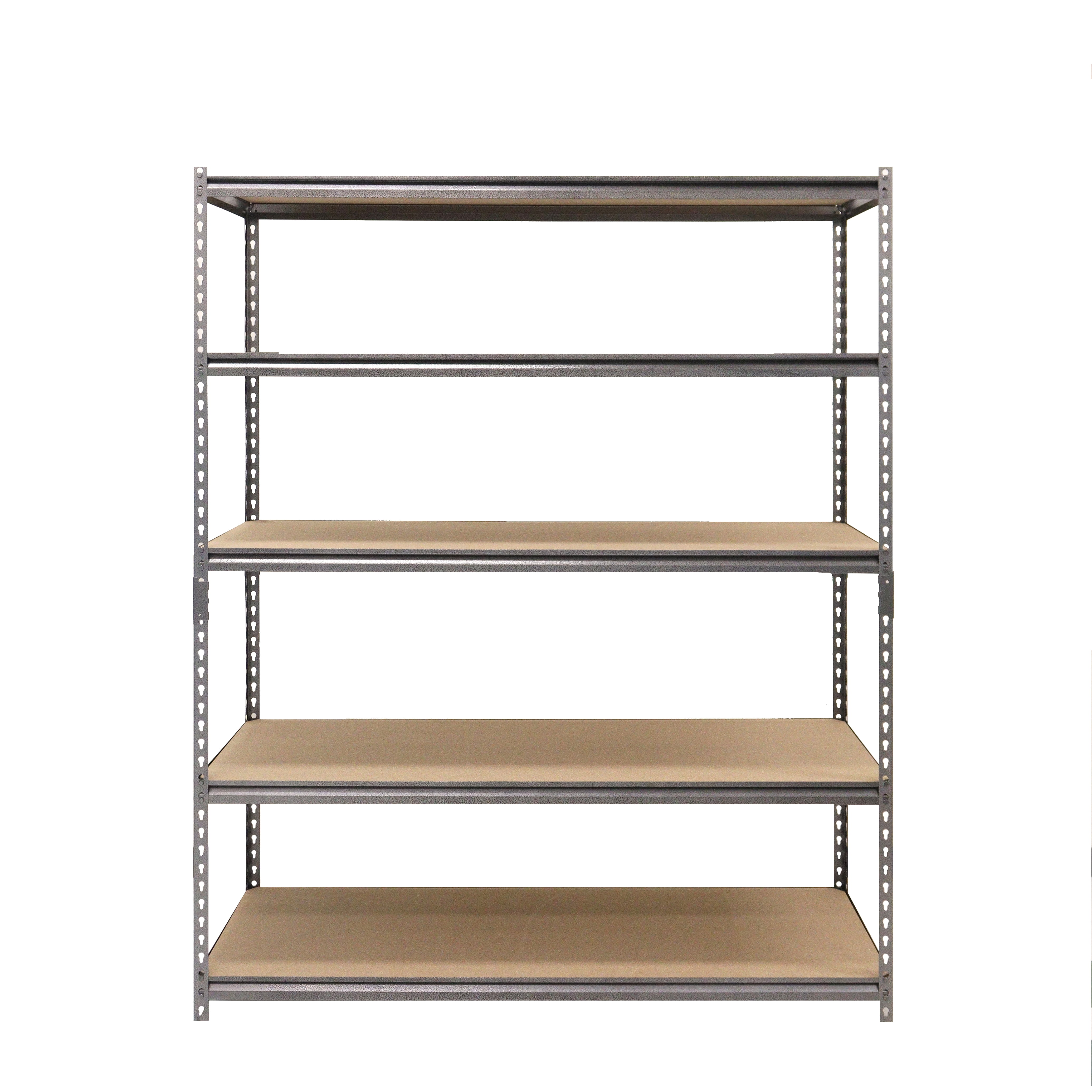 Steel Metal Storage Shelf Garage Heavy Duty 5 Shelves Adjustable 12x30x 60 