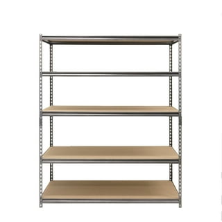 Lowestbest 5-Tier Storage Rack, Black Storage Racks and Shelving,  Adjustable 5-Shelf Shelving Storage Unit, Metal Organizer Wire Rack for  Household, Hotel, Restaurant (21.25Lx 11.42W x 59.06H) 