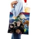 thumbnail image 4 of Hotel Transylvania Bolso de tela con estampado de lienzo para mujer, bolsa de compras reutilizable y estética, con cremallera interior, regalo para mujer,40*40cm., 4 of 6