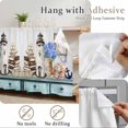 thumbnail image 5 of Vintage Lighthouse Coastal Cabinet Curtains 35"W x 35"L, Nautical Ocean Sea Retro Art Sink Skirt for Bathroom Vanity Kitchen Self Adhesive, Dust-Proof Privacy Curtain for Shelves Closet Pantry, 5 of 9