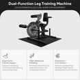 thumbnail image 2 of BalanceFrom Fitness Leg Extension and Curl Machine, Adjustable Home Gym Equipment, Black, 2 of 5