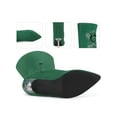 thumbnail image 4 of BLISSFUL STEP Rhinestone Flower Pointed Toe Stiletto Heel Over the Knee High Boots for Women Green 10, 4 of 7