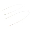 thumbnail image 4 of Chaîne de Support, Collier de Chaîne de Forme d'Amour 2pcs pour Sortir pour la Fête, 4 of 8