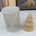 thumbnail image 3 of Molde de silicona 3D para velas de árboles de Navidad, molde para velas, molde para velas DIY, molde para decoración navideña, 3 of 7